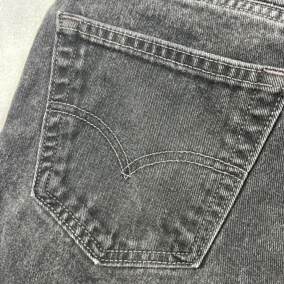 LEVI'S 560 Jeans Mens 33x30 Black Denim Relaxed Fit 00s Vintage Casual Retro - Picture 10 of 14